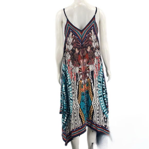 Slip Dress Casual Comfortable Date Night Vacation BoHo - Picture 3 of 5